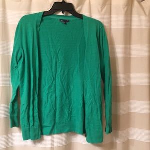 Green Gap Cardigan